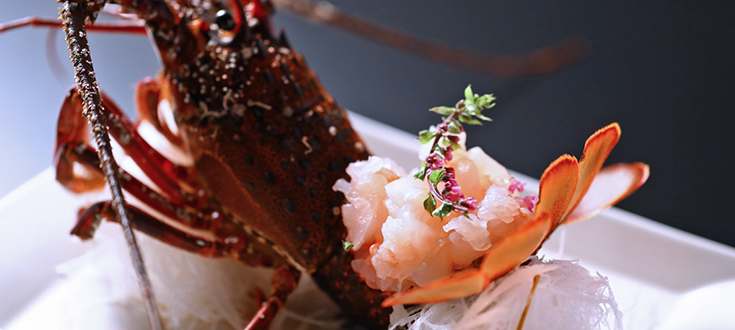 伊勢海老お造り