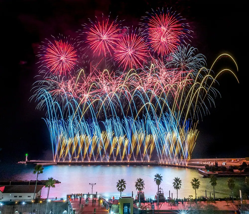 Fireworks view